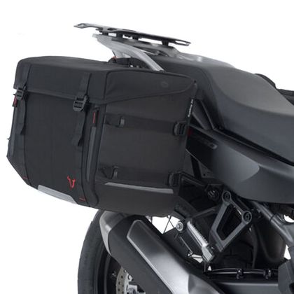 Sacoches cavalières SW-MOTECH SYSBAG 30 (2 x 30 litres) AVEC PLATINE ET SUPPORT