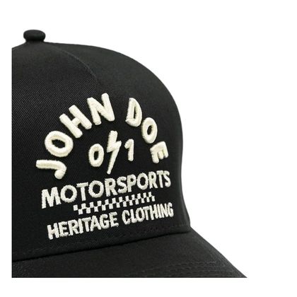 Casquette John Doe HAT BLACK/WHITE - Noir / Blanc