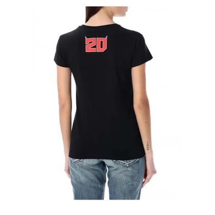 T-Shirt manches courtes Kenny FABIO QUARTARARO EL DIABLO - Noir / Bleu