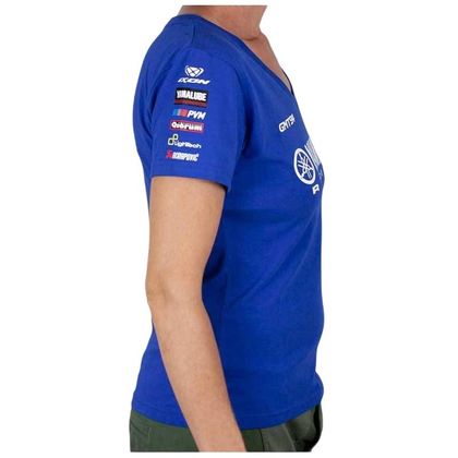 Yamaha GMT94 YAMAHA WOMEN Short-sleeved T-Shirt - Blue