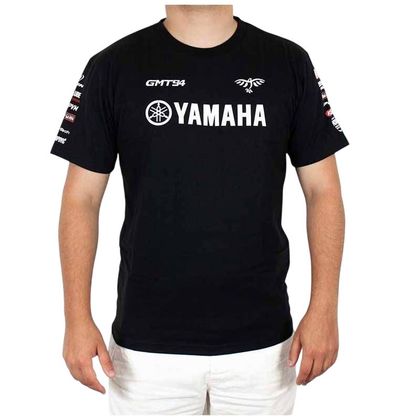 Yamaha GMT94 YAMAHA Short-sleeved T-Shirt - Black