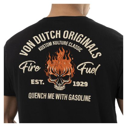 Von Dutch CLASSIC Short-sleeved T-Shirt - Black