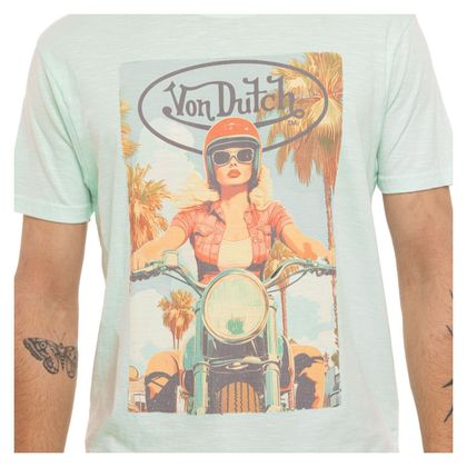 Von Dutch GIRL Short-sleeved T-Shirt - Blue