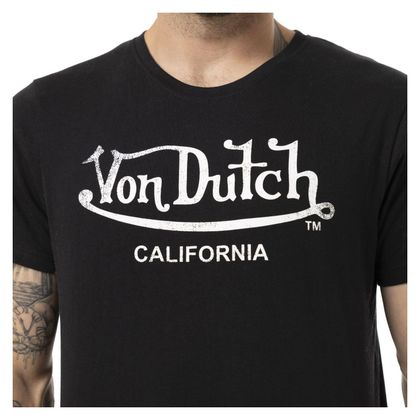 Von Dutch EERSTE T-shirt met korte mouwen - Zwart