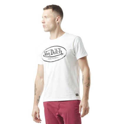 Von Dutch AARON T-shirt met korte mouwen - Wit Ref: VDH0393 