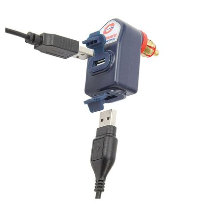 Caricabatterie Tecmate O-105 DOUBLE USB universale