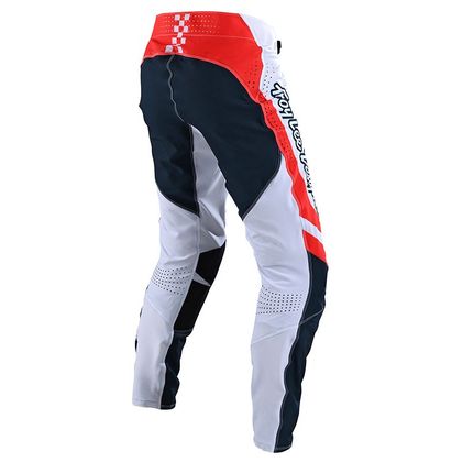 Pantalón de motocross TroyLee design SE ULTRA - FACTORY - WHITE NAVY 2020