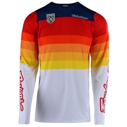 Maillot cross TroyLee design SE PRO - MIRAGE - ORANGE 2019
