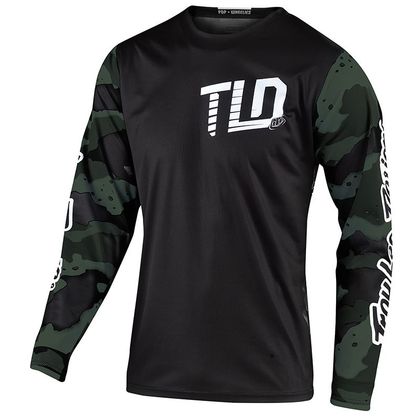 TroyLee design GP - CAMO - GREEN BLACK 2020 Cross jersey Ref : TRL0534 