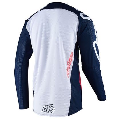 Camiseta de motocross TroyLee design SE PRO AIR - SECA 2.0  - NAVY ORANGE 2020