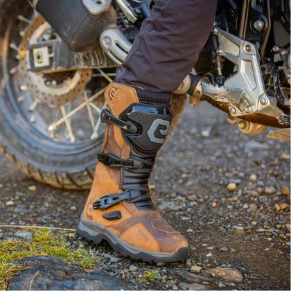 Bottes cross Eleveit X LAND ADVENTURE WATERPROOF® 2026 - Marron