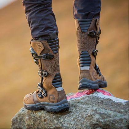Bottes cross Eleveit X LAND ADVENTURE WATERPROOF® 2026 - Marron