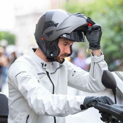 Casque Tucano Urbano FASTFLIP BY MIDLAND® Universel - Gris