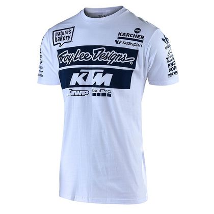 T-Shirt manches courtes TroyLee design TEAM KTM