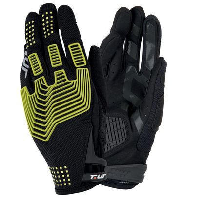 T.UR G-THREE 2024 Enduro-Handschuhe - Schwarz / Gelb