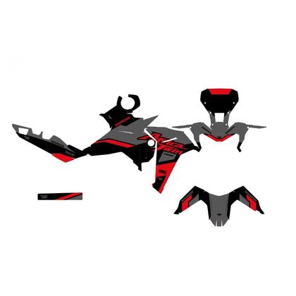 RiderUnik TAK BLACK Decoration kit - Black