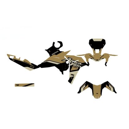RiderUnik TAK SAND Decoration kit - Grey