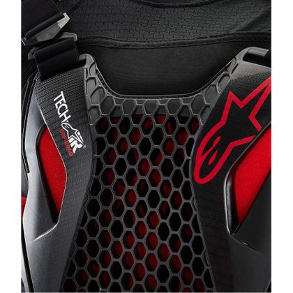 Alpinestars TECH-AIR OFF-ROAD 2025 Motorfiets airbags - Zwart / Rood