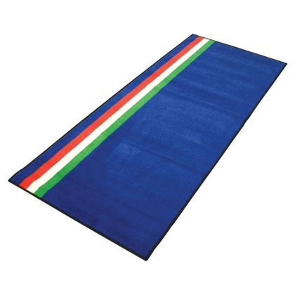 BIKETEK MOTORCYCLE SERIES 3 ITALIAN FLAG 190x80cm Environmental carpet - Blue