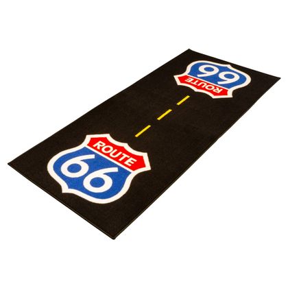 BIKETEK MOTORCYCLE SERIES 3 ROUTE 66 190x80cm Environmental carpet - Black
