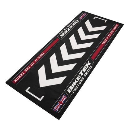 BIKETEK MOTORCYCLE SERIES 7 BRITISH - 190x80cm Environmental carpet - Black