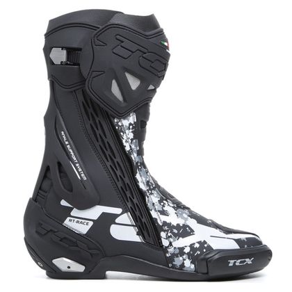 Bottes TCX Boots RT-RACE - Noir / Blanc