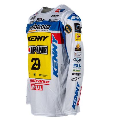 Kenny REPLICA HONDA MOTOBLOUZ SR JEREMY VAN HOREBEEK 2025 Cross-Trikot - Blau / Weiß