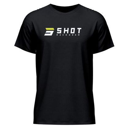 Camiseta de manga corta Shot TEAM - Negro