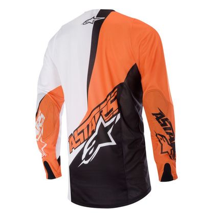 Maillot cross Alpinestars Techstar jersey orange noir 