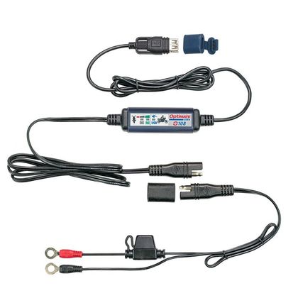 Connecteur Tecmate O-108 CHARGEUR USB universel Ref : TC0054 / T108KIT 