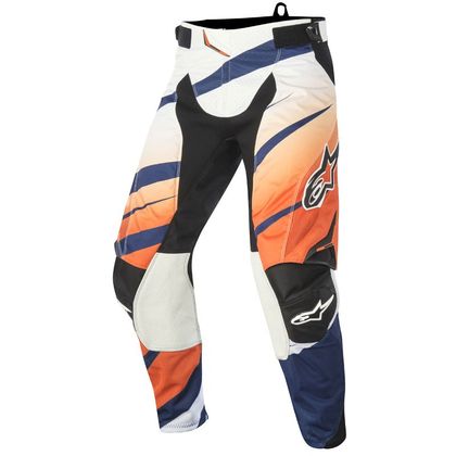 Pantalón de motocross Alpinestars TECHSTAR VENOM PANTS ORANGE WHITE NAVY  2016 Ref : AP10342 