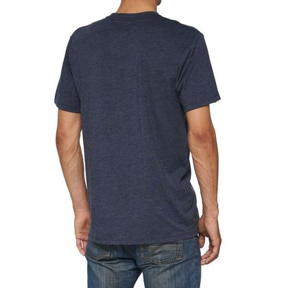 Camiseta de manga corta 100% ICON - Azul / Rojo