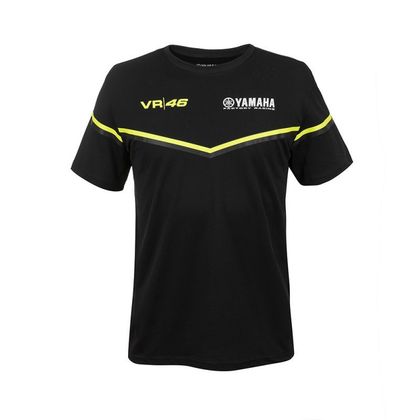 T-Shirt manches courtes VR 46 BLACK Ref : VR0472 