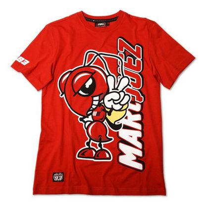 T-Shirt manches courtes Marquez 93 RED Ref : MAR0007 