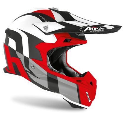 Casco de motocross Airoh TERMINATOR OPEN VISION - SHOT - RED MATT 2020