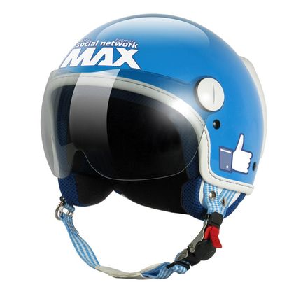 Casque jet Max THE SOCIAL NETWORK