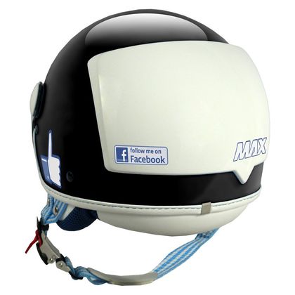 Casque jet Max THE SOCIAL NETWORK