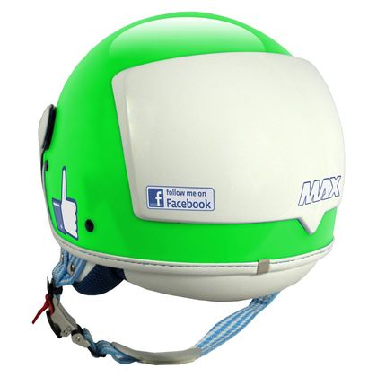 Casque jet Max THE SOCIAL NETWORK