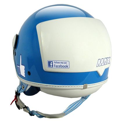 Casque jet Max THE SOCIAL NETWORK