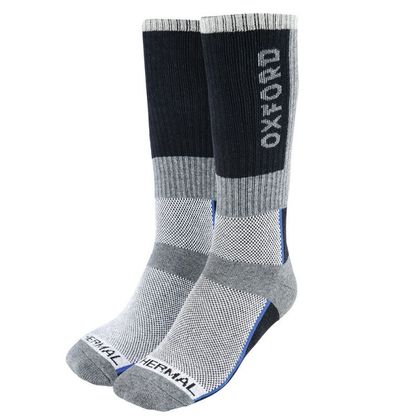Calcetines Oxford THERMAL LONG - Gris / Negro