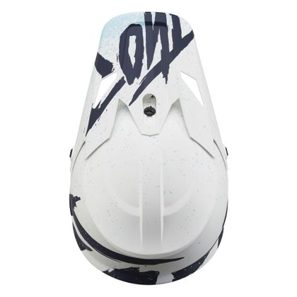 Casque cross Thor SECTOR HYPE WHITE BLUE 2019