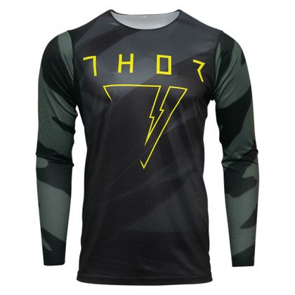 Camiseta de motocross Thor PRIME PRO - CAST - GREEN BLACK 2022 Ref : TO2627 