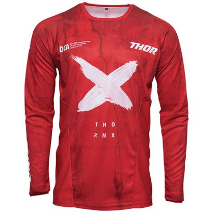 Maillot cross Thor PULSE - HZRD - RED WHITE 2022 Ref : TO2633 