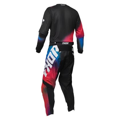 Maillot cross Thor PULSE - GLOW - OFFROAD - BLACK 2020