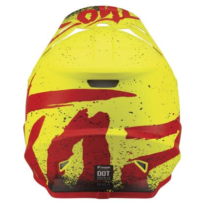 Casque cross Thor SECTOR HYPE ACID RED ENFANT