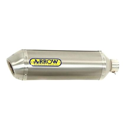 Silenziatore Arrow in alluminio Race-tech con fondello in acciaio Ref : 71860AO / CMB71860AO+71667MI 