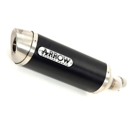 Silencieux Arrow Carbone Thunder embout acier Ref : 71729MO / CMB71729MO+71381MI 
