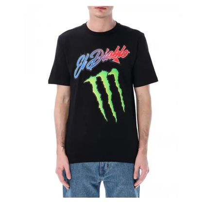 T-Shirt manches courtes Kenny DUAL MONSTER FQ20 - Noir Ref : KE2547 