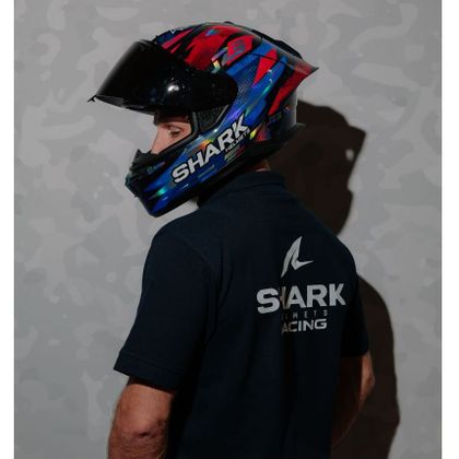 Shark SKWAL CUP REPLICA ZARCO GP DE FRANCE Integralhelm - Blau / Rot