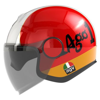 AGV ETERES - AGO 1 Kopfhörer - Grün / Weiß